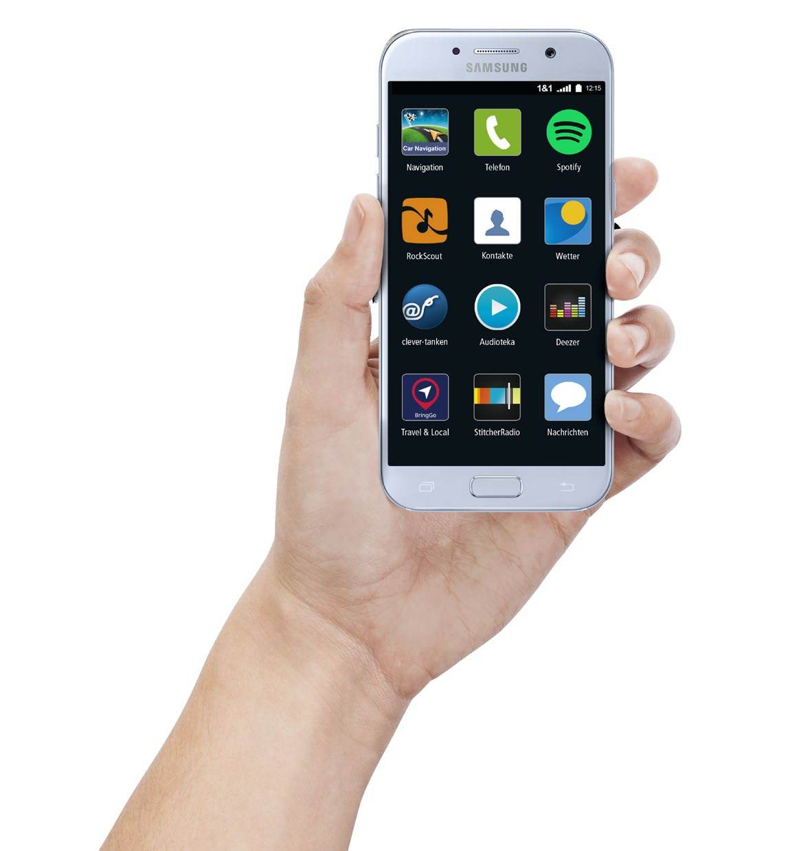Mirror Screen-Funktion ermöglicht den Zugriff auf Smartphone-Applikationen über den 7 -Touchscreen mithilfe von Mirror-Link oder