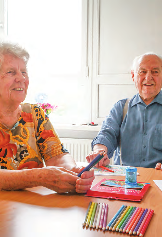 Selbständig im Alter Das Betreute Wohnen der Caritas ist eine geförderte Wohnform für Seniorinnen und Senioren, die solange wie möglich selbstbestimmt und unabhängig in ihren eigenen vier Wänden