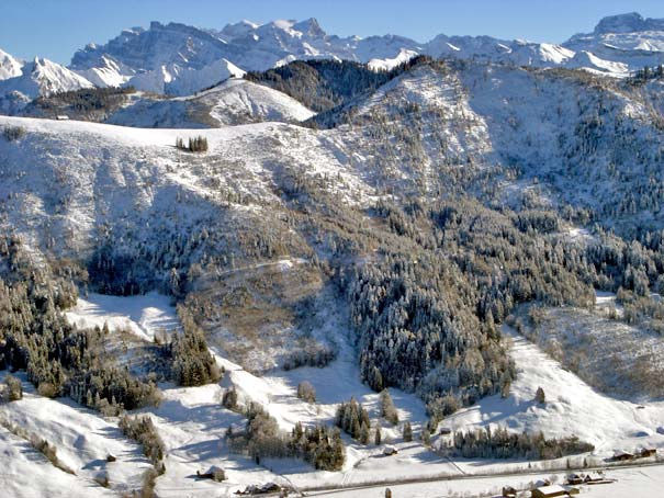 Auf dem Ahoren ist das Panorama schlicht