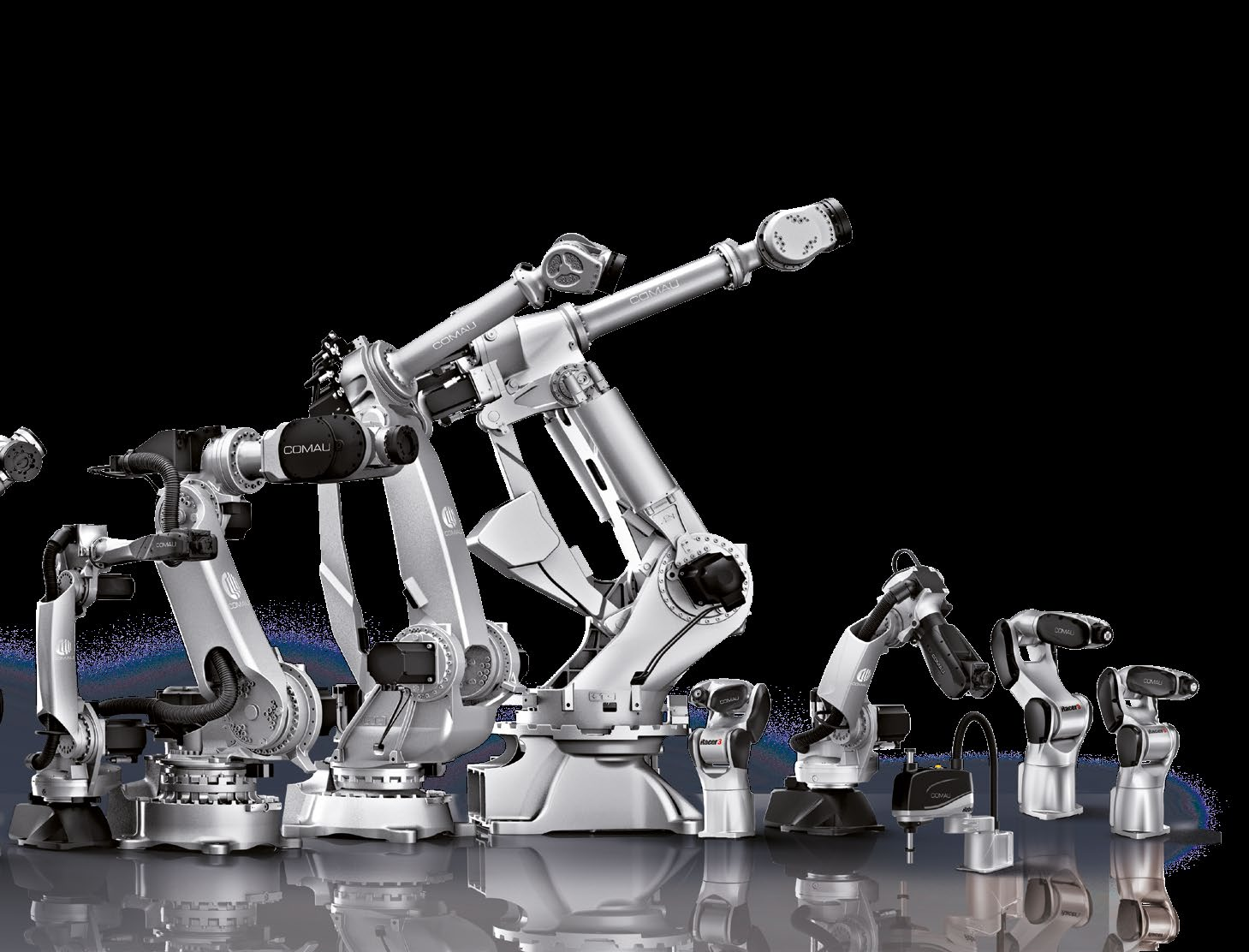 All unsere Roboter überzeugen durch Höchstleistungen in puncto Geschwindigkeit, Wiederholgenauigkeit, Präzision
