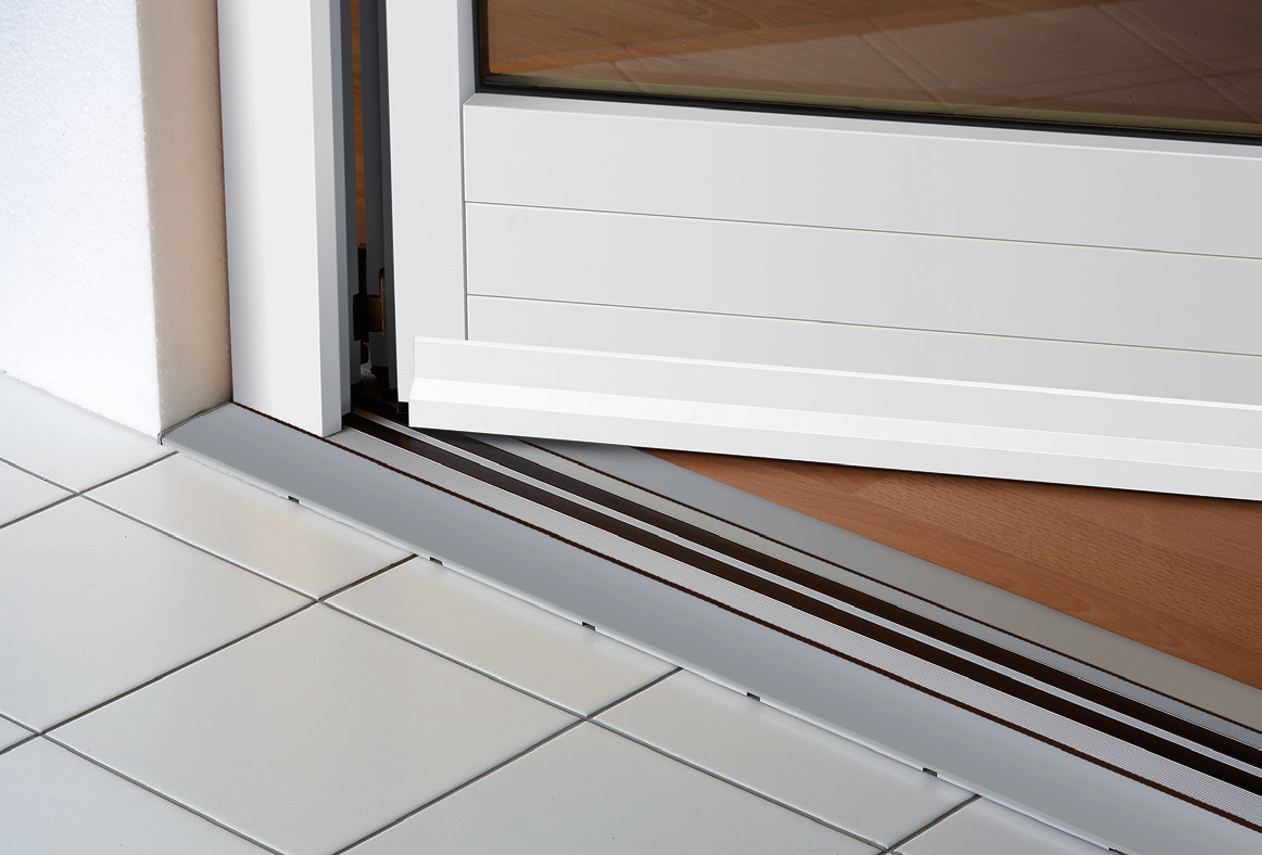 Einbaurichtlinie Ohne Fräsung MFZ 20 Renovierungsprofil Für Kunststoff-Außentüren (Hauseingang, Balkon, Terrasse)