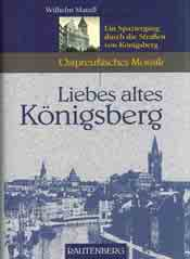 Königsbergs. Seine Darstellung enthält einige weitgehend unbekannte Tatsachen, z.b. dass die ersten großen Luftschutzübungen in den Jahren 1930 und 1932 in Königsberg stattfanden.