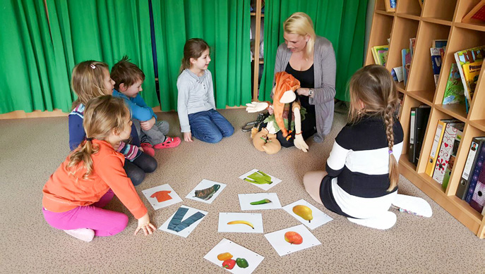 KINDERTAGESSTÄTTEN KAPITEL Wertschätzung der Sprache ist ein hohes Gut Montessori-Kinderhaus-Projekt: Weil Sprache der Schlüssel zur Welt ist Das Montessori-Kinderhaus nimmt wieder am Bundesprogramm