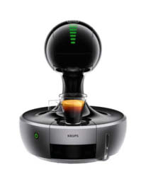 Im Maschinenbereich kommt mit Drop eine besonders futuristische Variante mit Touch-Funktion auf den Markt, die in ihrer Form einem einzelnen Tropfen Kaffee nachempfunden ist.