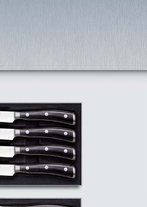 serie di 4 coltelli bistecca 4 Steakmesser 4096 9276 Messersatz 2 pc.