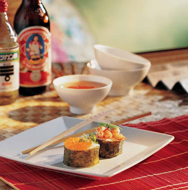 Thomas Trend Asia. Sushi & Co. Leichte und gesunde Ernährung aus Asien liegt absolut im Trend.