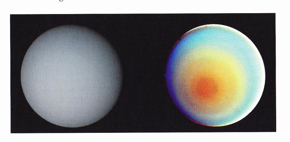 Weshalb zeigt Uranatmosphäre keine Merkmale Im Gegensatz zu den anderen Riesenplaneten lässt die Oberfläche bzw.