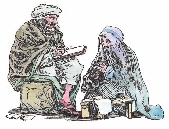 10 WARUM BETEN MUSLIME AUF TEPPICHEN? war Mohammed damals alt und viel jünger als seine Frau.