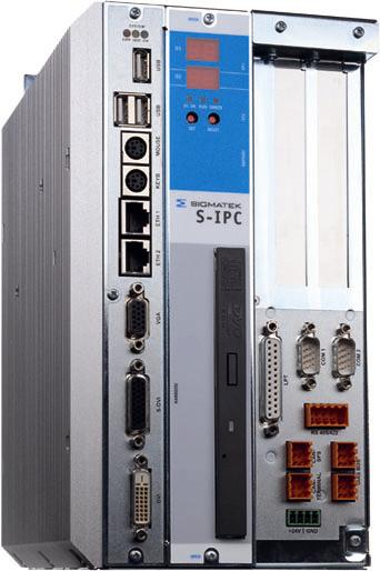 S-IPC Intel Atom Dual Core S-IPC mit Kühlkörper S-IPC mit Kühlkörper und Lüftereinheit Der S-IPC ist ein C-DIAS Industrie-PC mit einem Intel Atom Dual Core Prozessor.