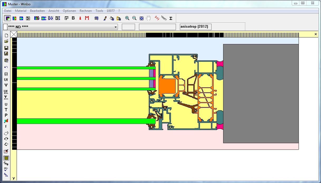 WinIso 2D Editor Hier kann der Aufbau entweder