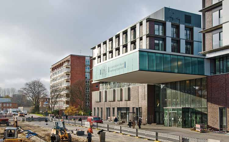 Universitätsklinikum Hamburg-Eppendorf In Hamburg befindet sich das modernste Klinikum Europas.