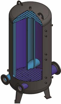 Ergänzungsprodukte Hydraulische Weichen mit/ohne PCM-Latent-Speichertechnologie Die Trennung der konstanten Volumenströme, die am Kälteerzeuger benötigt werden, von den variablen Volumenströmen auf