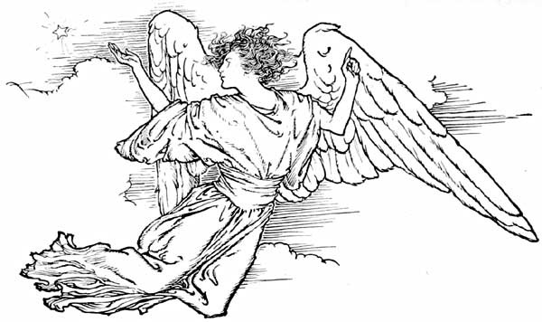 Diesmal im Blick Über die Engel Der Engel (lat. angelus, von griech. άγγελος Bote ) ist im Judentum, Christentum und Islam ein von Go geschaffenes, himmlisches Wesen.