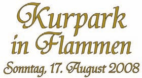 August bei der alljährlichen und etablierten Veranstaltung Kurpark in Flammen im Dahmer Bürgermeister-Specht-Park.