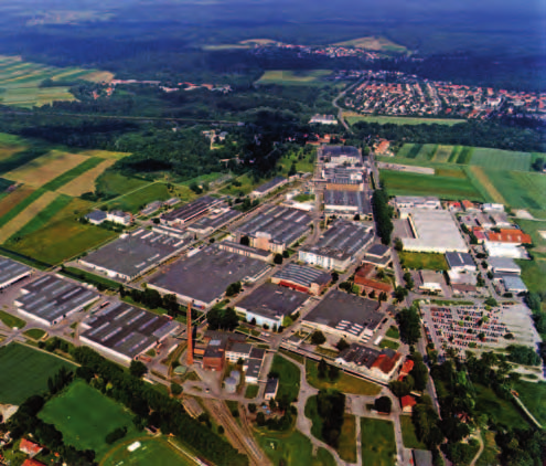 IWB Industriepark Werk Bobingen -Anzeige- Parkplatzflächen ca.