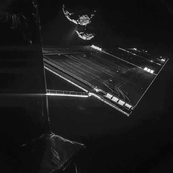 Rosetta Mission Selfie, 07. Okt.