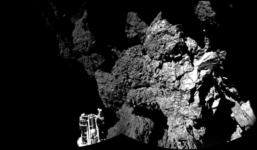 Philae auf der