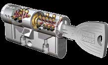 Mechanische Schließsysteme 3 Schließsysteme keytec RAP/RAP+, X-tra, N-tra/N-tra+ keytec RAP/RAP+ Rippenstift (RAP+) protectball (Sperrkugel) Schließzylindersystem für Schließanlagen nach DIN 85 und
