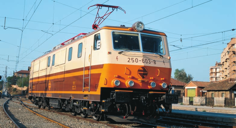 Vorserien-Maschinen an die RENFE geliefert. Die Serienlokomotiven wurden in Spanien bei der CAV und MTW gefertigt.