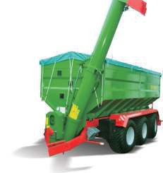Der PRONAR T743 Überladewagen für Getreide und Saatgut ist die Schlüsselmaschine für die leistungsfähige Ernte aller