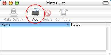 Konfigurieren Sie die LPR printing line. Wählen Sie zuerst: Die printing line: IP Printing.