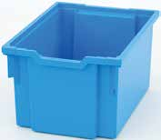 Deckel für Gratnells Materialbox 2 Blauer Deckel mit