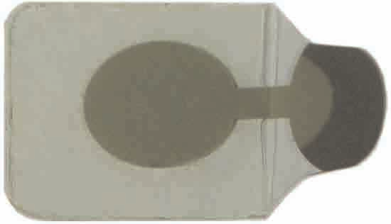 Klebeelektroden Care CA 610, rechteckig Maße: 22 x 24 mm 100 Stück Zubehör Tab-Elektroden HEL721138 Klemmadapter für Tab-Elektroden, 4 mm Buchse,