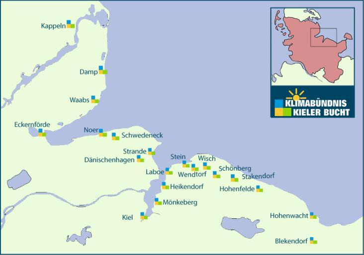 Ein Radost-Anwendungsprojekt: Das Klimabündnis Kieler Bucht Worum geht s? Risiken, Herausforderungen & Chancen des Klimawandels für Ostsee-Küstengemeinden (incl.