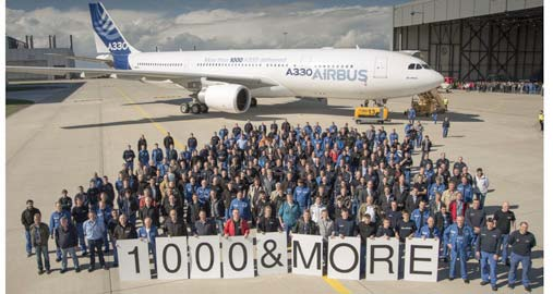 NEUIGKEITEN AUS UNTERNEHMEN UND VERBÄNDEN erfolges steuerte ein speziell lackierter Airbus A330 bei einer mehrtägigen Tour die Werke des Flugzeugherstellers in ganz Europa an.