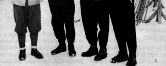 in ausgezeichneten 14:39 Minuten durchlief. Die Staffel von 1964 Von links: Werner Albrecht, Josef Katzer, Kurt Endter und Helmut Flüggen.