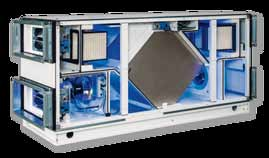 Die X-CUBE Technologie als Kompaktgerät Ob mit Gegenstrom-Plattenwärmeübertrager oder mit Rotationswärmeübertrager der X-CUBE compact ist die ideale Lösung für fast alle