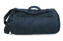 rückseitigem Jeansstoff Langer Schultergurt (Crossbody Bag) Messingfarbener Zip Lasche mit umlaufenden Zip Maße: 33 x 35 cm.