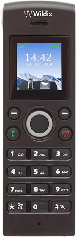 DECT-Telefone W-AIR 70, W-AIR 100 und W-AIR 150 W-AIR 70 Display 1,44 128 128 Pixel Präsenz