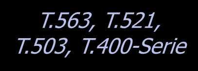 OSI: Implementierungsbeispiel Telefax Gr.4 T.563, T.521, T.503, T.