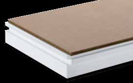 Dachboden IsoBouw Dachbodenelement Span 19 EPS DEO 035 dm Begehbares Dachbodenelement für die Däung der obersten Geschossdecke Einseitige Kaschierung mit einer 19 dicken Spanplatte mit