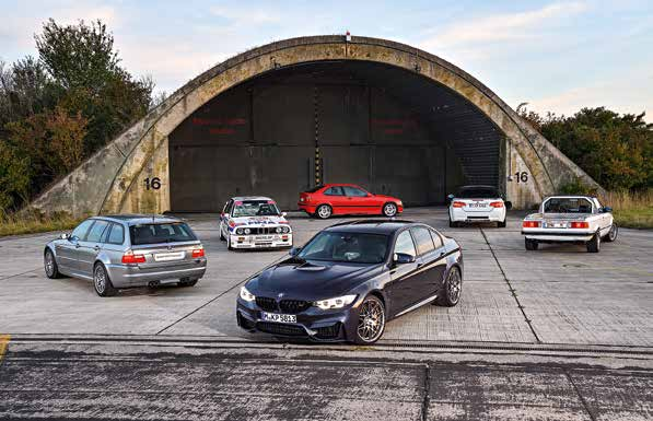 Historie Der BMW M3 beflügelt nicht nur seine Besitzer, sondern auch die Phantasie seiner Entwickler. Zum 30.