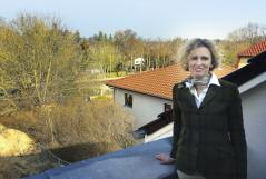 Claudia Seeger-Mathea sorgt mit attraktiven neuen Wohnungen für Wohlfühlen in Wandlitz.