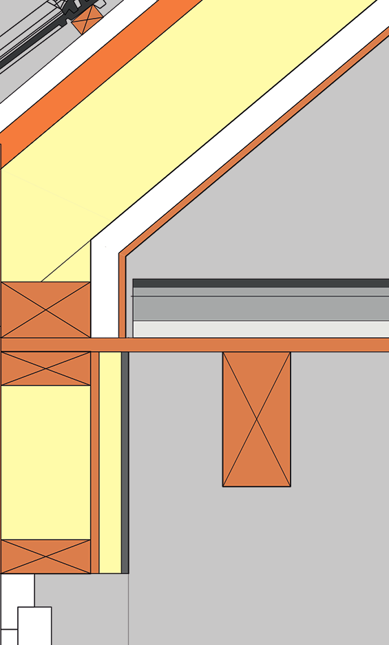 Reinigungsklappe kaltes Dachgeschoss In unausgebauten Dachgeschossen lassen sich