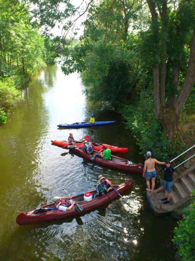 Termin 3 Wasserwandern auf der Glan oder Lahn mit Übernachtung (Ablauf beispielhaft) Hier kann zwischen dem Fluss Lahn oder Glan entschieden werden. Dies ist auch abhängig von Wasserständen.