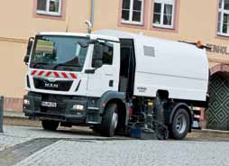Reinemachen Das Truck Modification Center von MAN in Wittlich realisiert über alle Lkw- Baureihen hinweg verschiedenste Umbauten und Sonderfahrzeuge.