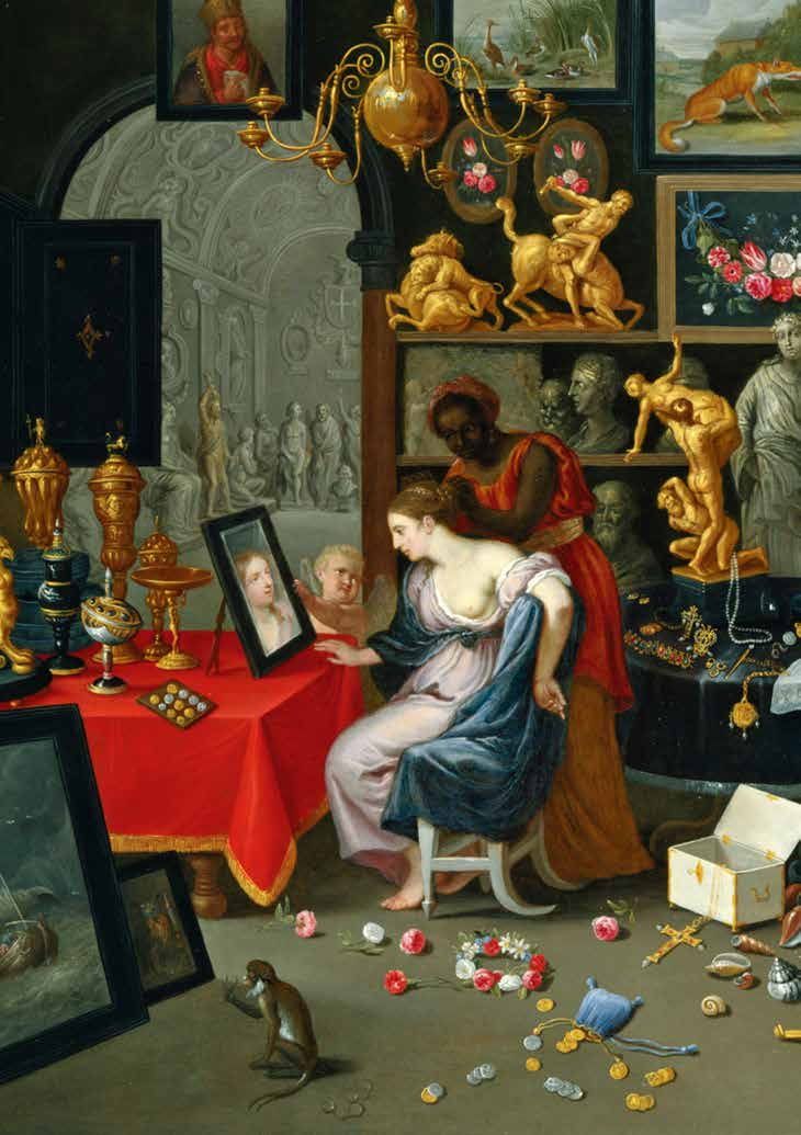Jan van Kessel (1626 79) Eine Kunstkammer mit