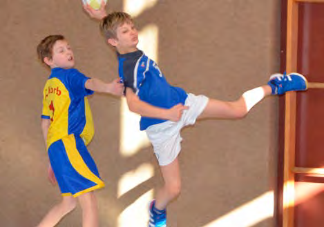 Handball Greiner und Götz sowie die Trainingshelfer großen Zuwachs von den Minis bekommen.