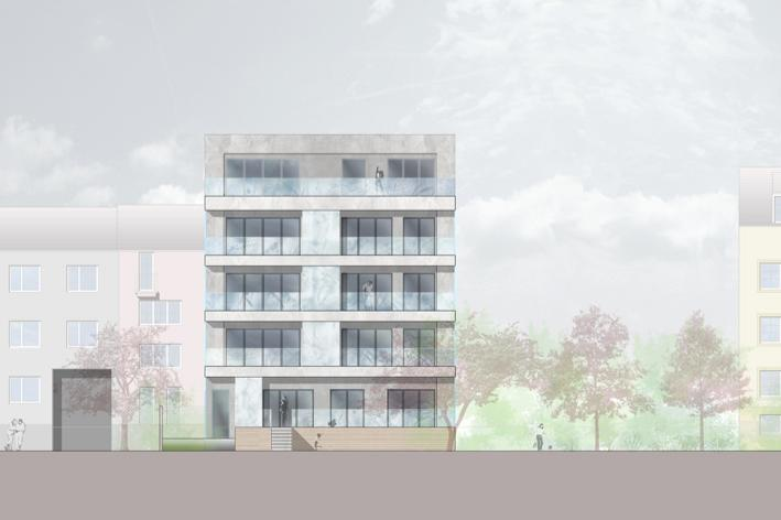 600m², Generalplanung WOHNPARK POSCHACHER-SCHLÖSSL Wohnanlage mit 230 Wohnungen, Homeoffices und Tiefgarage 2005