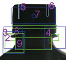 Eine Kamera, die das Vorhandensein und die Genauigkeit aufgedruckter Codes überprüft, wurde direkt hinter dem Tintenstrahldrucker eingebaut.