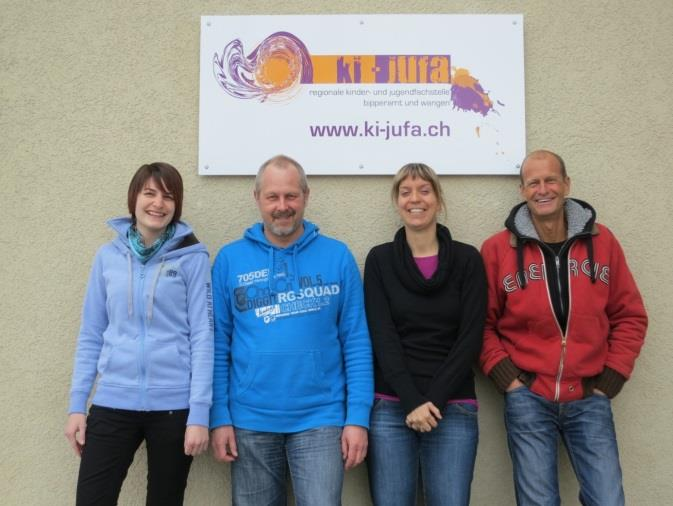 Das Team der Kinder- und Jugendfachstelle Bipperamt und Wangen blickt auf 3 Jahre ki-jufa zurück Aktuelles ki-jufa Team per 1.3.2013 Serge Marchand, Stellenleiter (80%), Jhg.