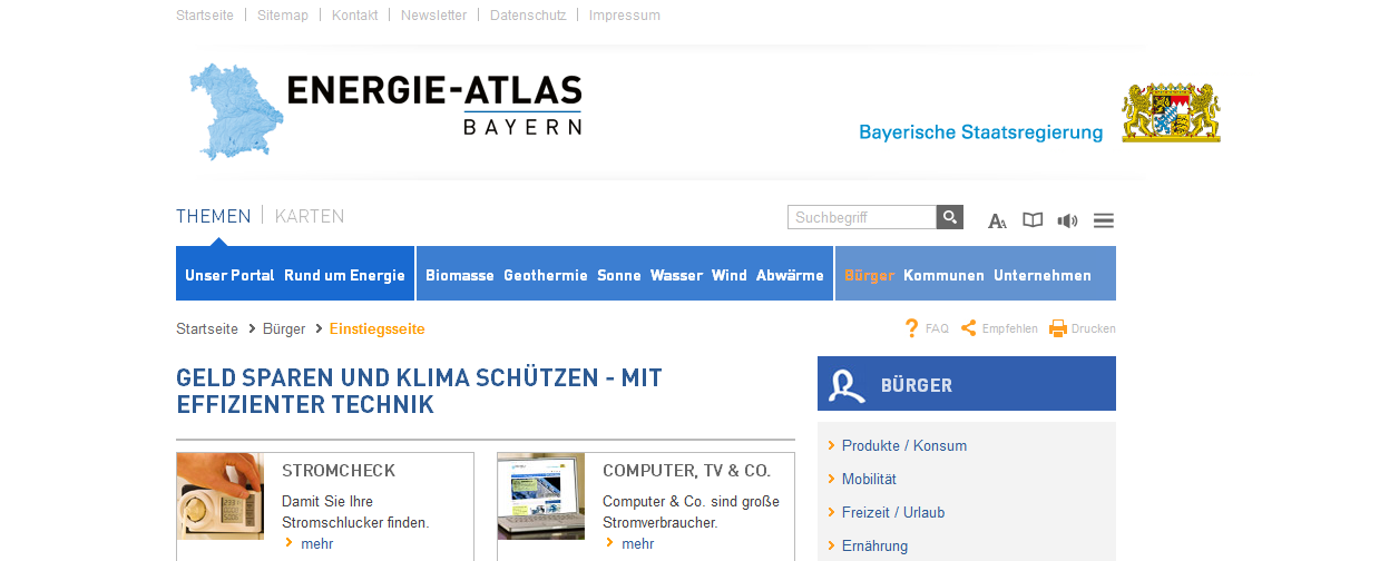Energie-Atlas Bayern Wo