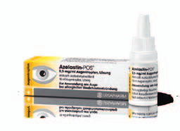 Azelastin-POS Augentropfen und Sie können schnell über Pollen hinwegsehen!
