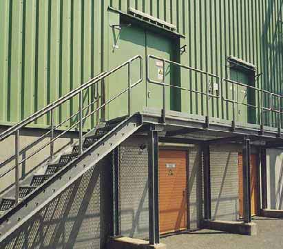 Die multifunktionale Sicherheit reicht von der RC 2-Tür für Keller - eingänge bis zur Zellengewahr - samstür in Haftanstalten.