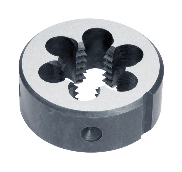 46 Va - runde SchNeiDeiSeN round DieS for inox processing DIN 223 FORM B HSS-E METRISCH FEIN METRIC FINE - metrisch ISO-Feingewinde DIN 13 - DIN EN 22568 (DIN 223) - geläppt mit Schälanschnitt für VA