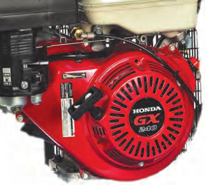 Reihen-Aggregat Mit robustem HONDA GX 240-4 Takt Motor Mit 1/2 Druckregler für hohen Luftdurchsatz Der Kondensatablass erfolgt mittels Kugelhahn Kompressoranlagen